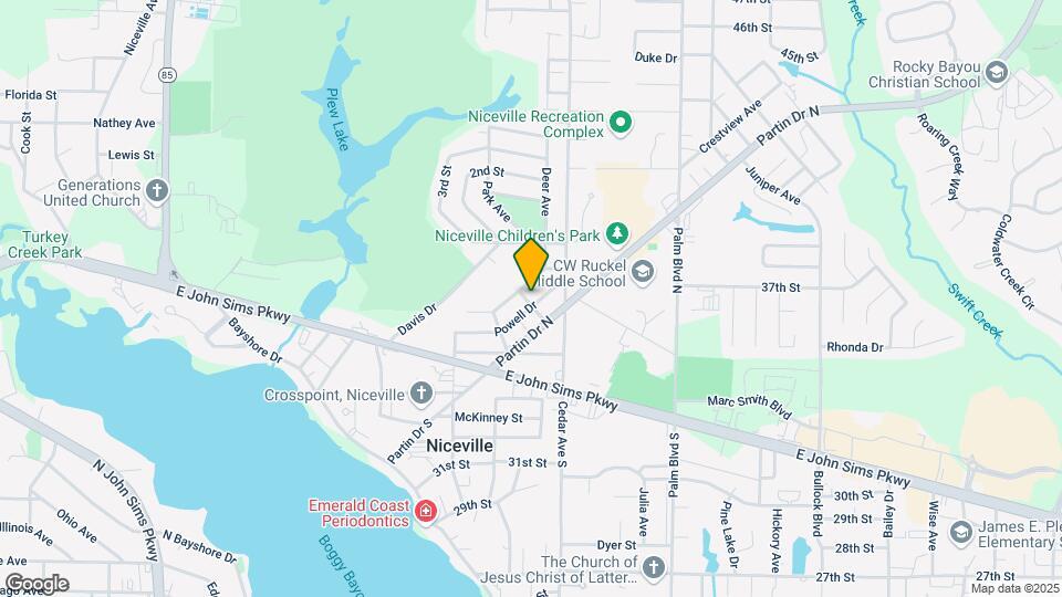 716 Powell Dr Mapa y Detalles de la Ubicación