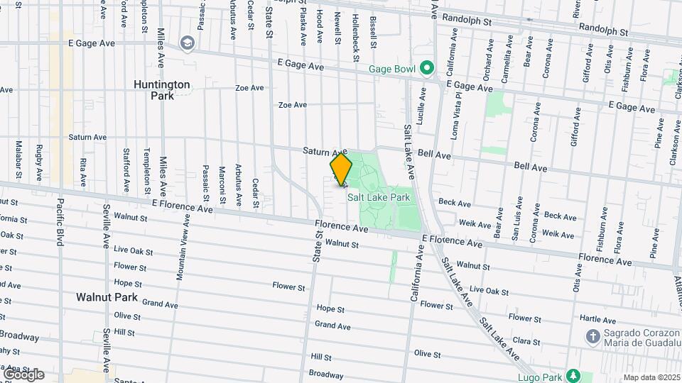 7023 Newell St Map and Location Details