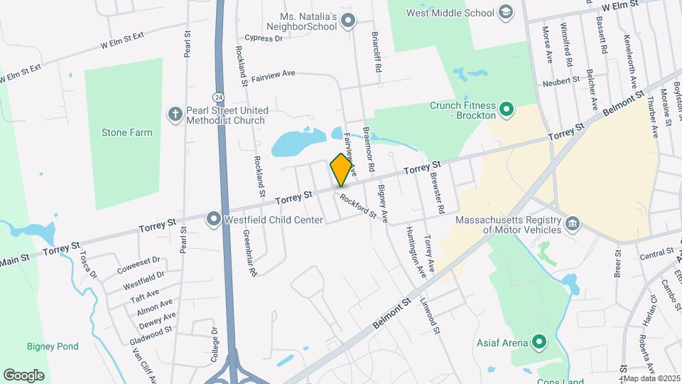 284 Torrey St Map and Location Details