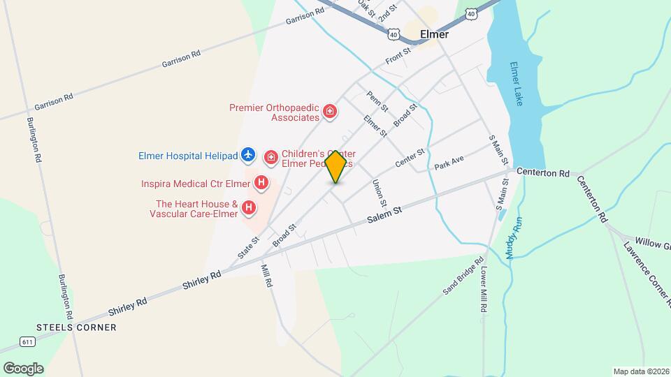 338 Broad St Mapa y Detalles de la Ubicación