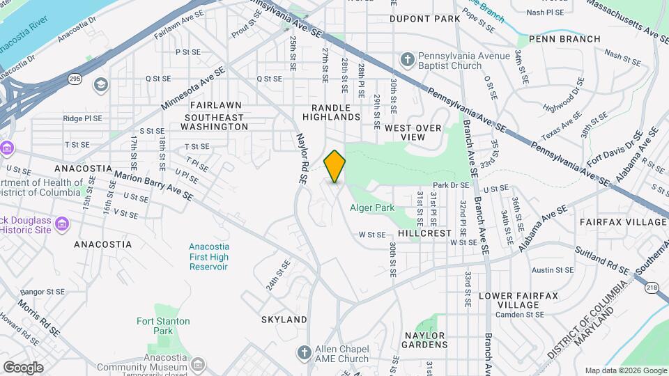 2726 Fort Baker Dr SE Map and Location Details