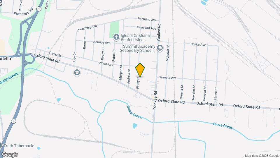 3217 Finley St Map and Location Details