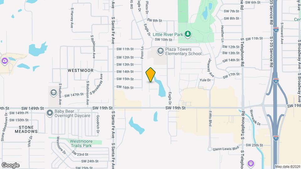 1616 Ginger Ave Mapa y Detalles de la Ubicación