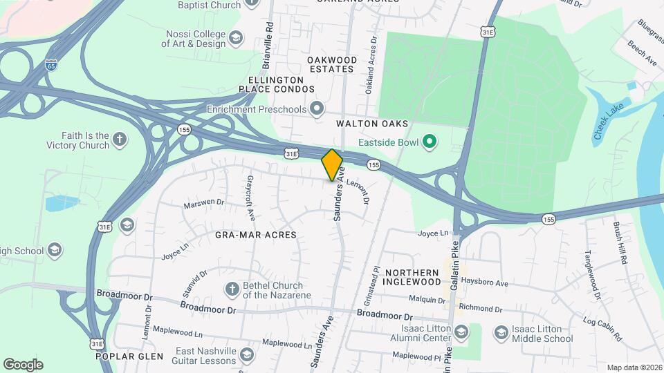 840 Lemont Dr Map and Location Details