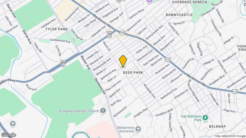 1802 Deerwood Ave Map and Location Details