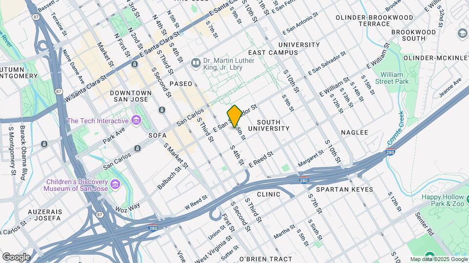439-441 S 5th St Mapa y Detalles de la Ubicación