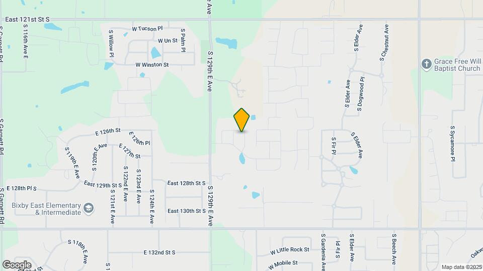 7214 S Laurel Pl Map and Location Details