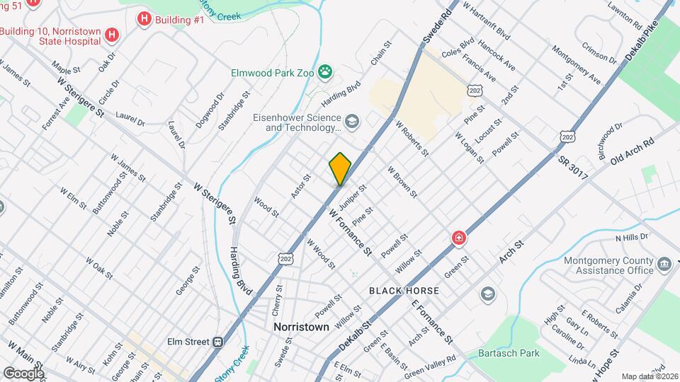 1422 Markley St Map and Location Details