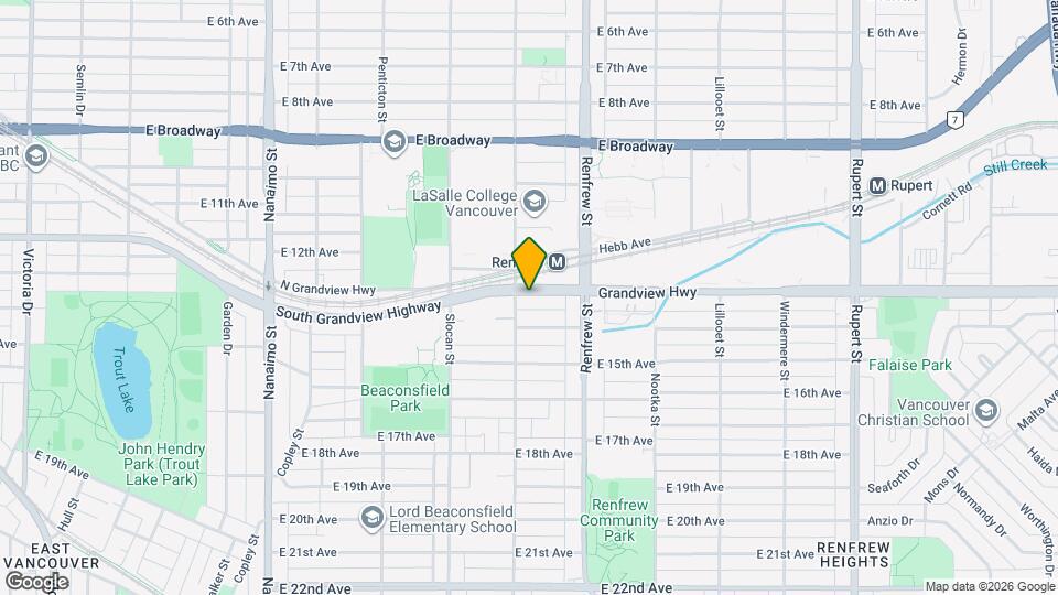 Grandview Rise Map and Location Details