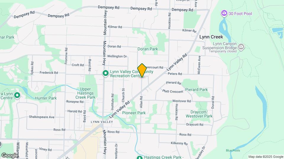 3588 Allan Rd Map and Location Details