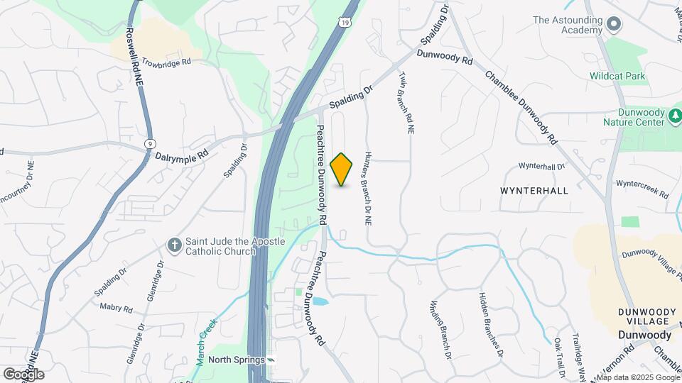 6134 Spalding Forest Ct Map and Location Details