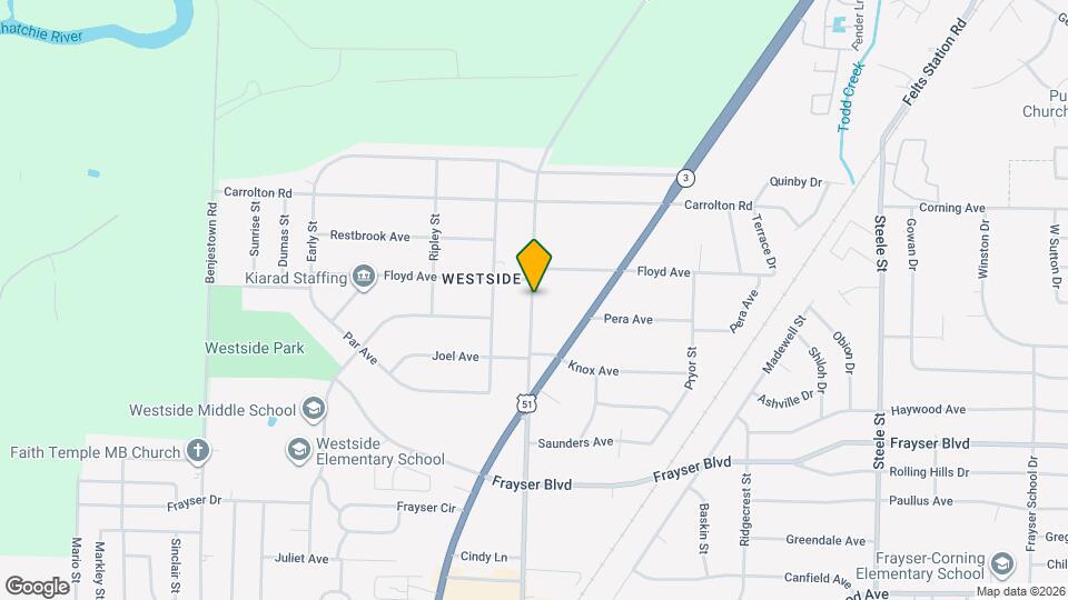 3542 Millington Rd Map and Location Details