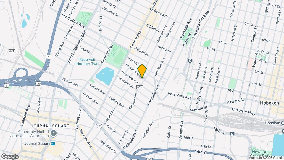 71 Booraem Ave Map and Location Details