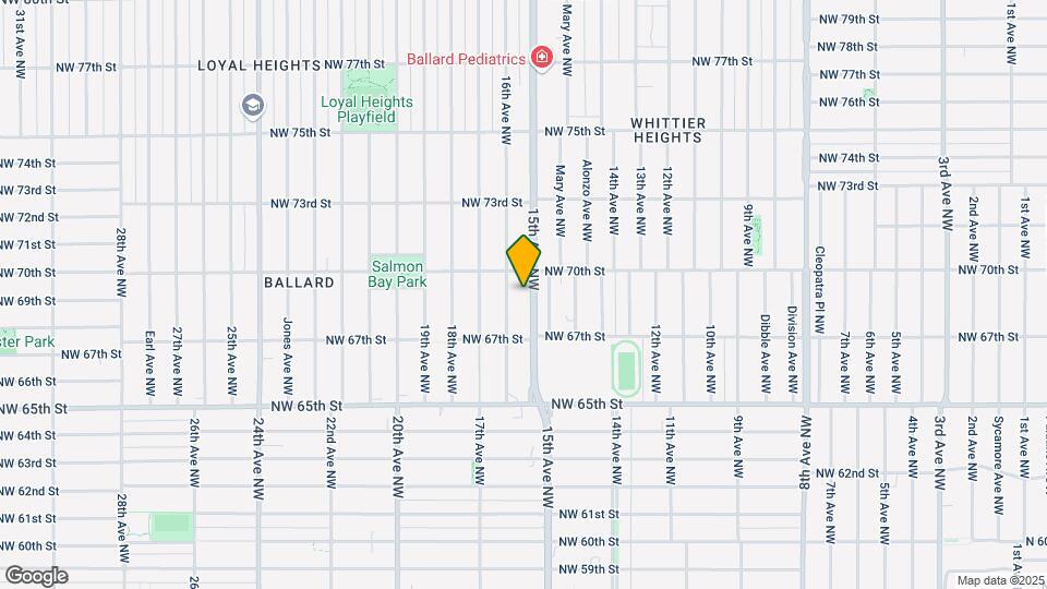 6741 15th Ave NW Map and Location Details