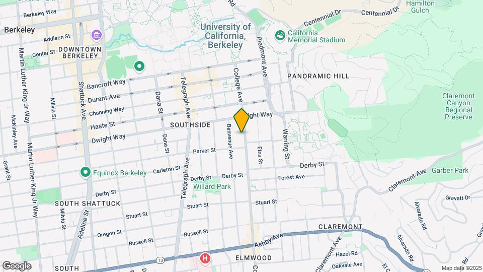 2536 College Ave Map and Location Details