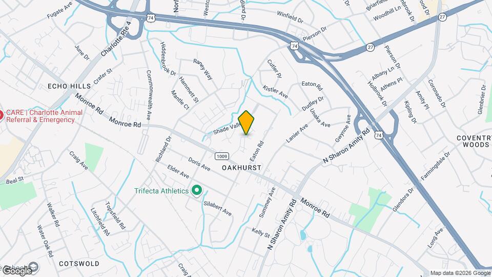 4040 Hidden Oaks Dr Map and Location Details