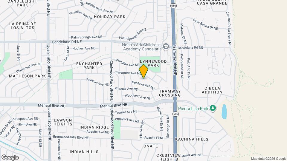 2523 Claremont Ct NE Mapa y Detalles de la Ubicación