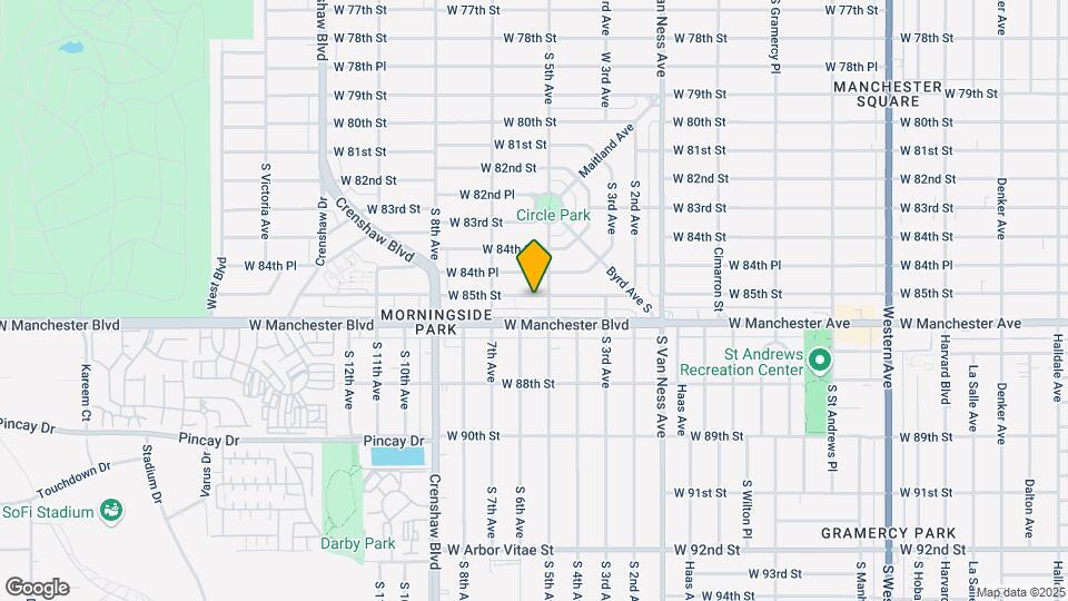2708 W 85th St, Unit 2708 W. 85th St Map and Location Details
