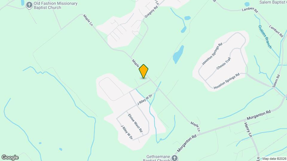 5411 Evergreen Farms Ln Map and Location Details