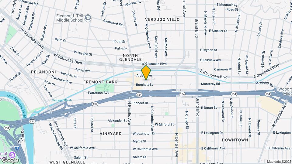 409 Burchett St Map and Location Details