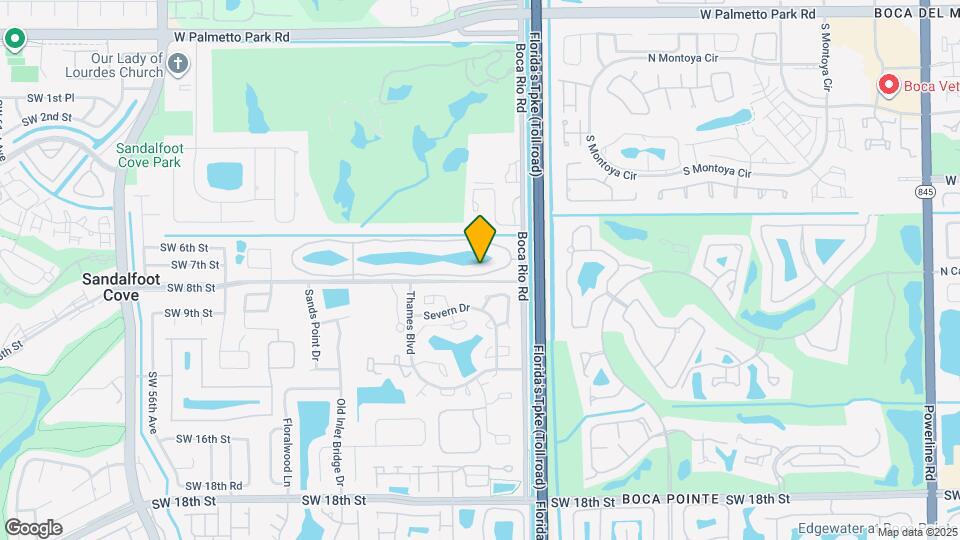 8535 Boca Rio Dr Map and Location Details