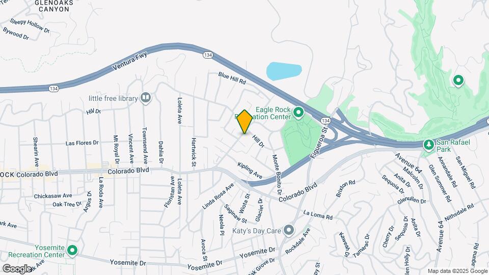 1320 Eagle Vista Dr Map and Location Details