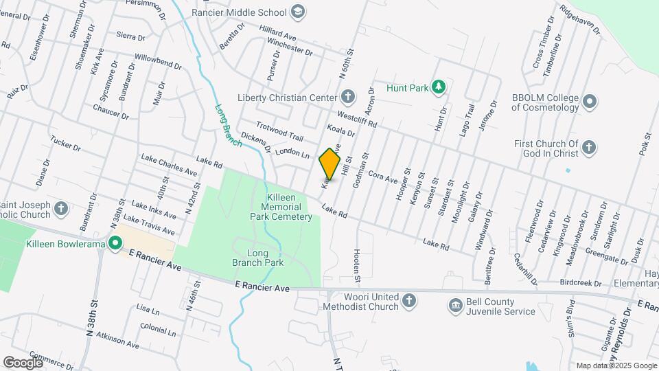 1708 Kangaroo Ave Map and Location Details