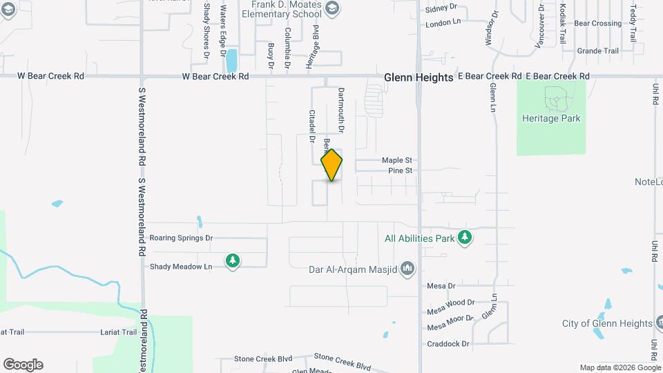 1912 Berkeley Dr Map and Location Details