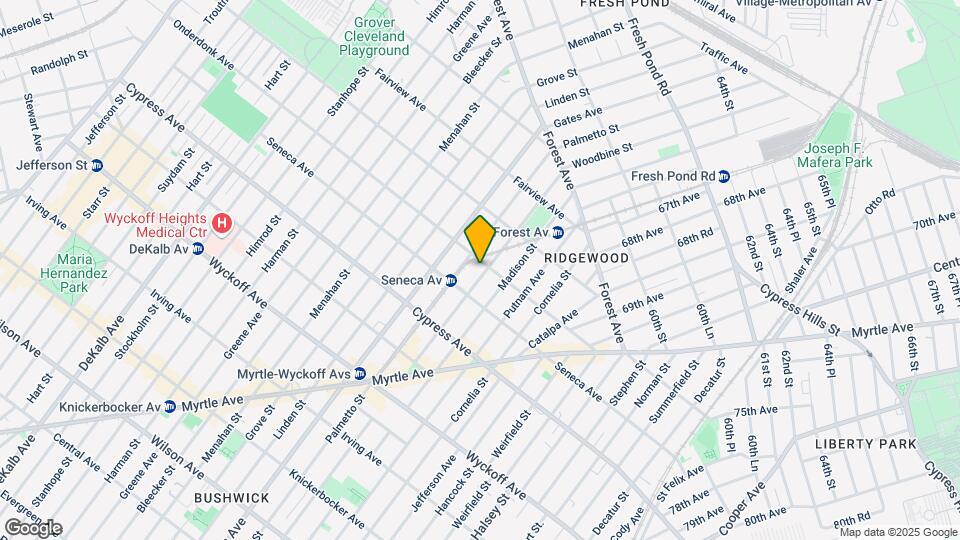1827 Woodbine St Map and Location Details