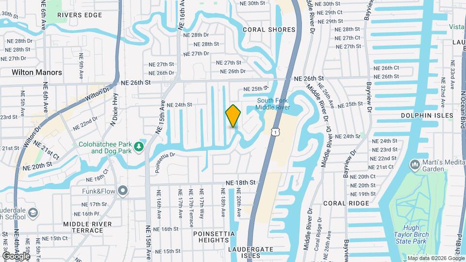 2132 NE 19th Ave Mapa y Detalles de la Ubicación