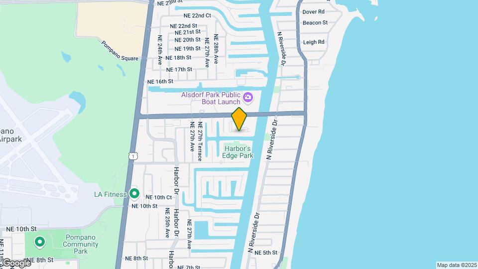2870 NE 14th Street Cswy, Unit 207c Map and Location Details