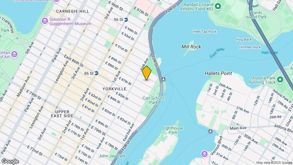 523-525 E 88th St Mapa y Detalles de la Ubicación