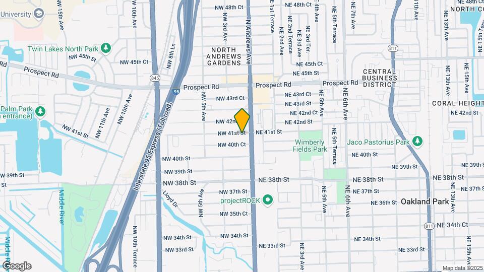 116 NW 41st St Map and Location Details