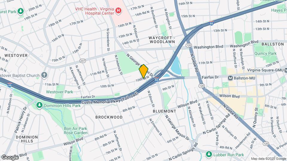 5100 10th St N Map and Location Details