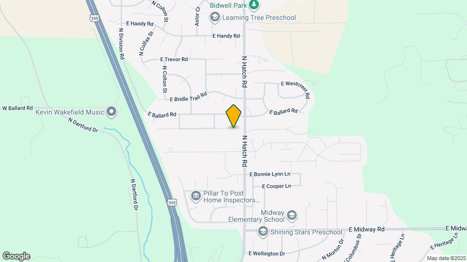 518 E Pine Needle Ave Map and Location Details