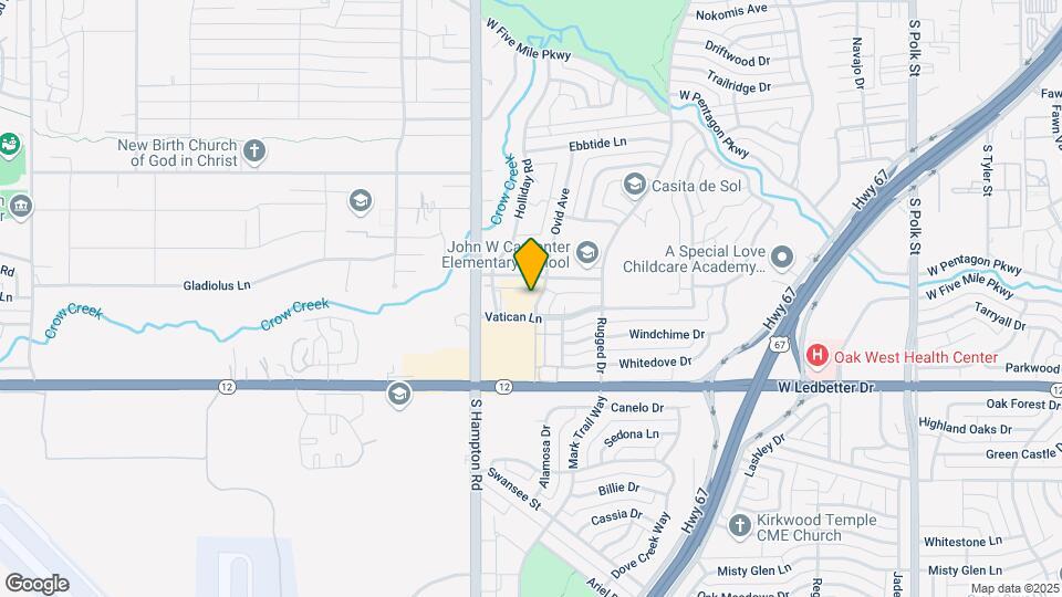 4025 Ovid Ave Map and Location Details