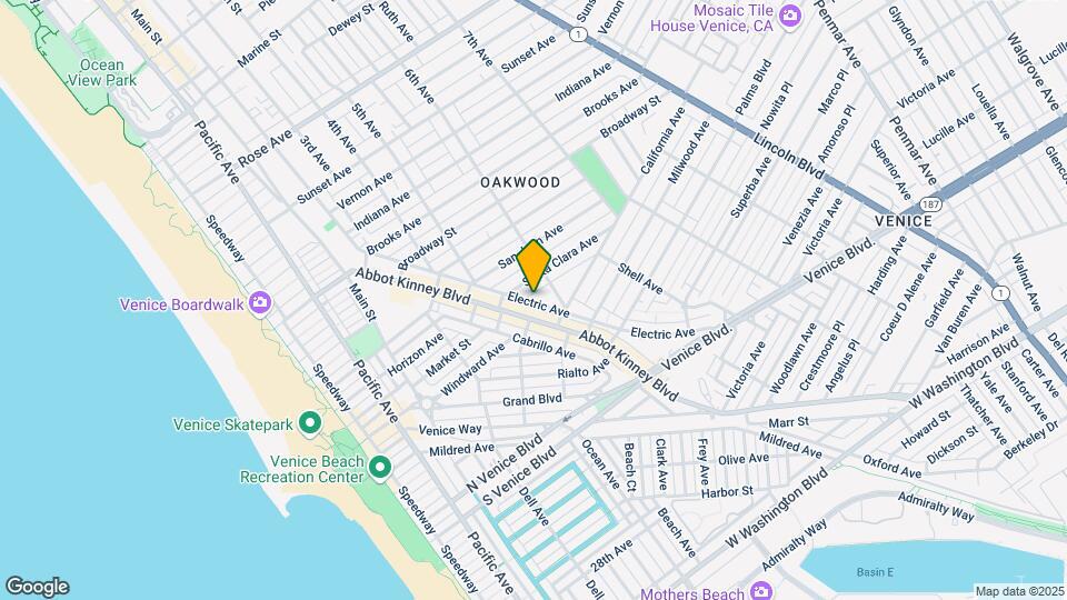 1332 Electric Ave Mapa y Detalles de la Ubicación