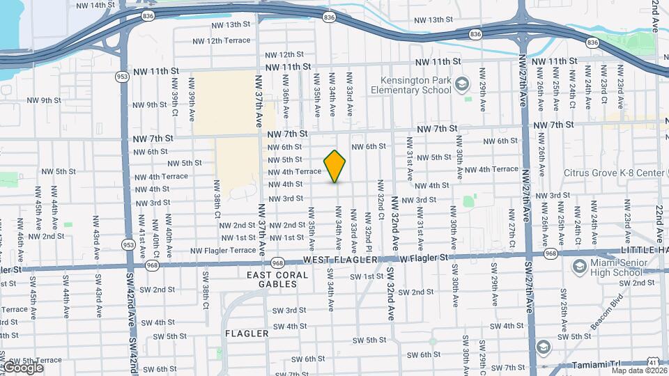 320 NW 34th Ave Mapa y Detalles de la Ubicación