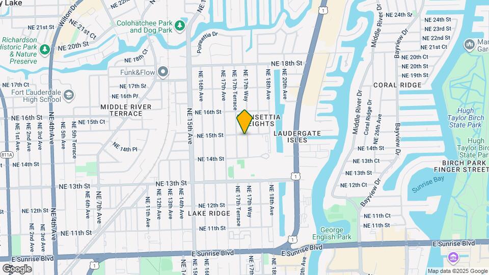 1441 NE 17th Way Map and Location Details