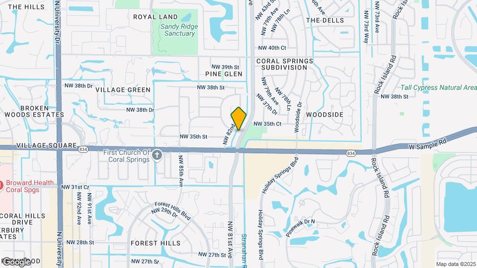 3500 Riverside Dr, Unit 1 Map and Location Details