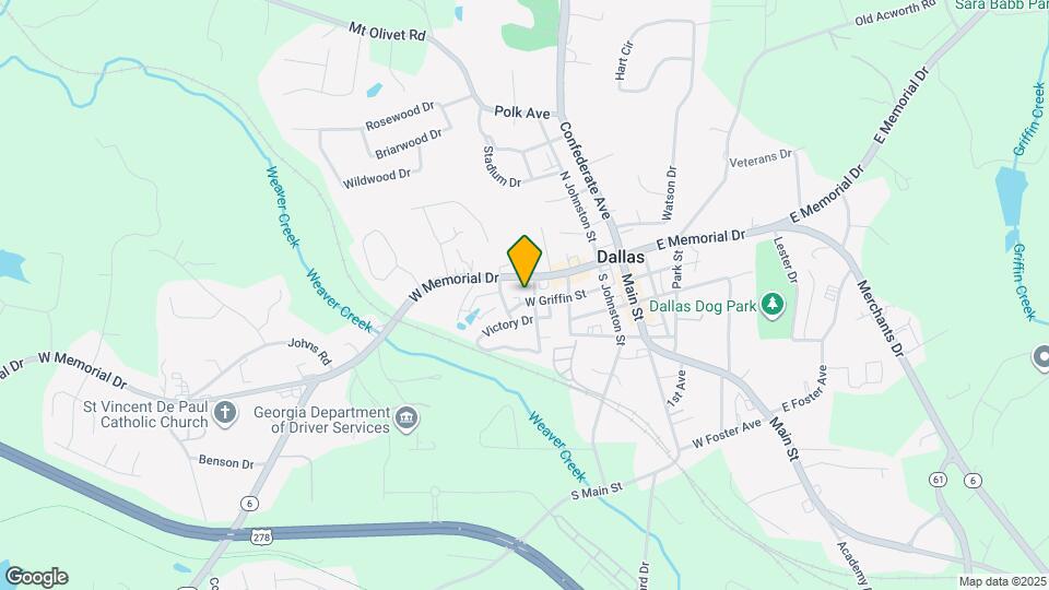 341 W Griffin St Map and Location Details