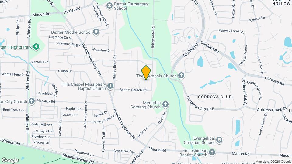 1232 Calebs Ridge Dr Mapa y Detalles de la Ubicación