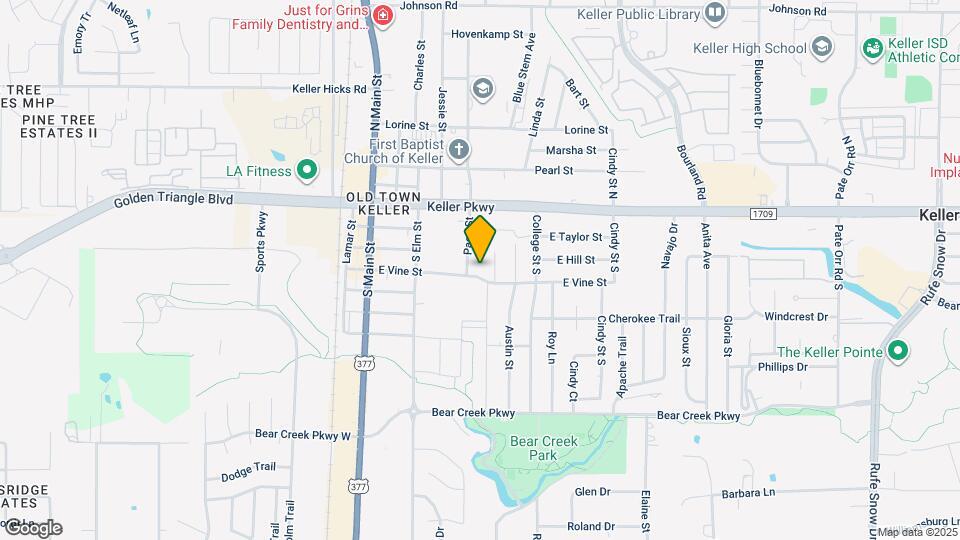 305 E Vine St Map and Location Details