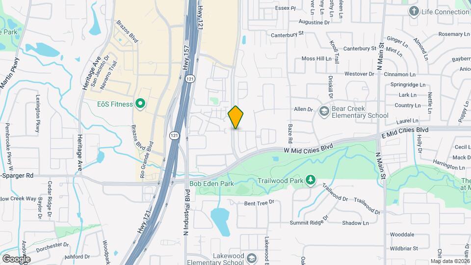 2223 Grizzly Run Ln Map and Location Details