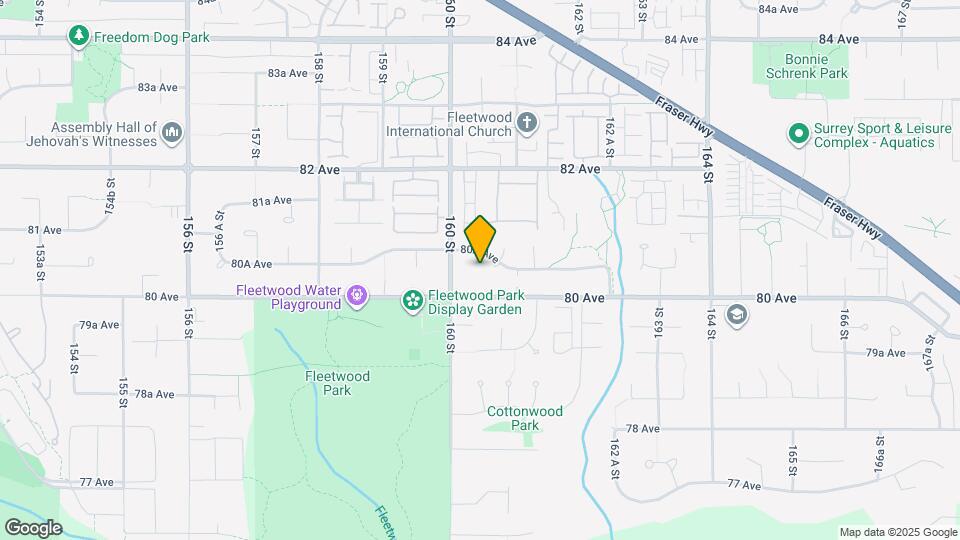 8021-160A 160a St Map and Location Details