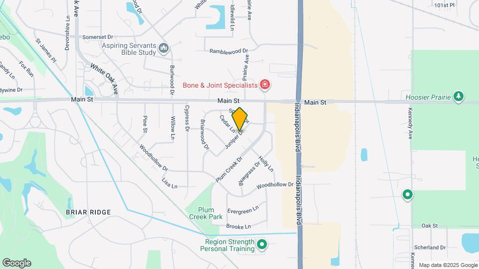 117 Juniper Dr Map and Location Details