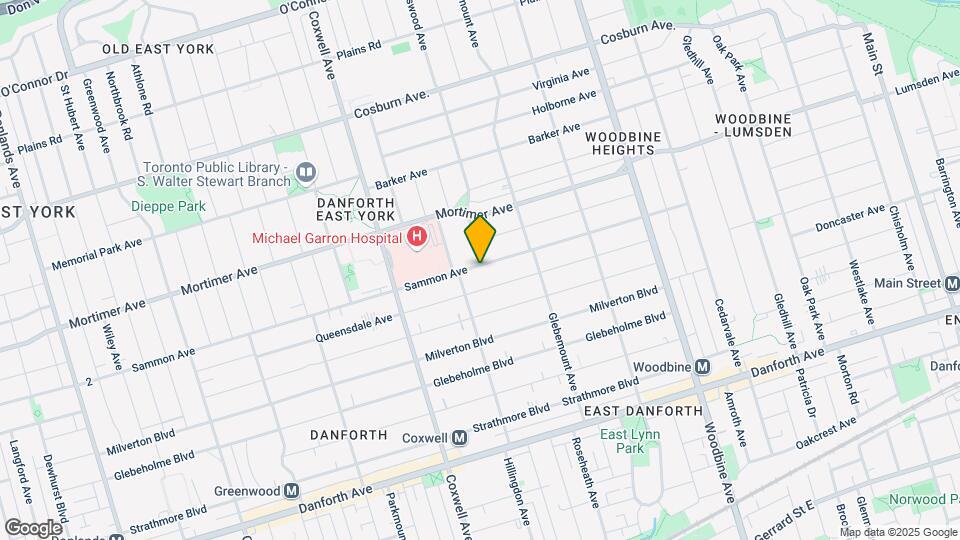 703 Sammon Ave Map and Location Details