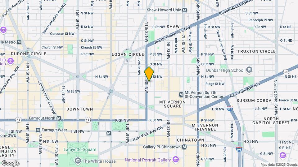 1225 11th St NW Map and Location Details