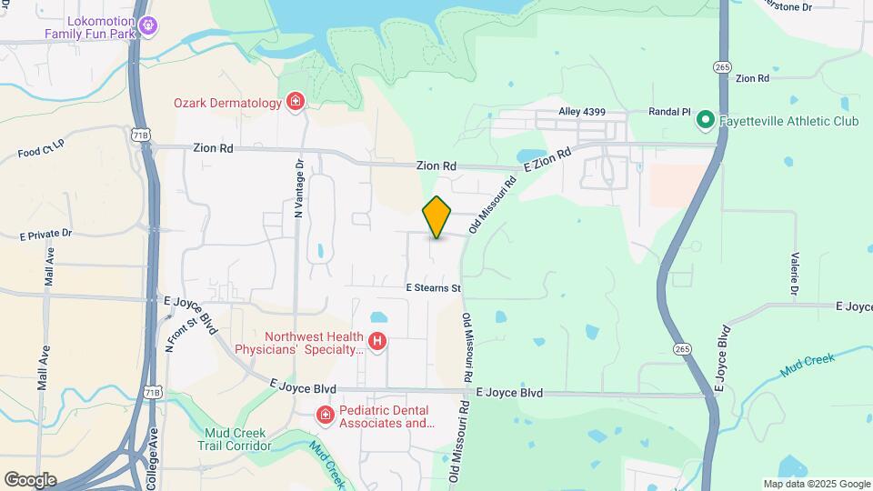 4108-4114 N Sunflower Cir Map and Location Details