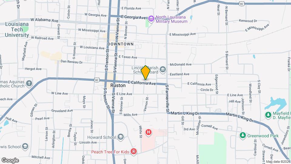 509 Vernon St Map and Location Details